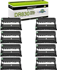 8PK DR830 Drum Unit for Brother TN830 HL-L2460DW HL-L2465DW MFC-L2807DW Printer