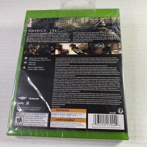 Wolfenstein 2: The New Colossus - Xbox One Standard Edition Brand New - Picture 2 of 3