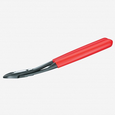 Knipex 8'' High Leverage Diagonal Cutters 12 Degree Angled - Plastic Grip