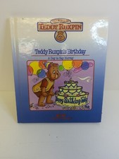 Vintage Teddy Ruxpin Book "Teddy Ruxpin's Birthday" WOW 1985