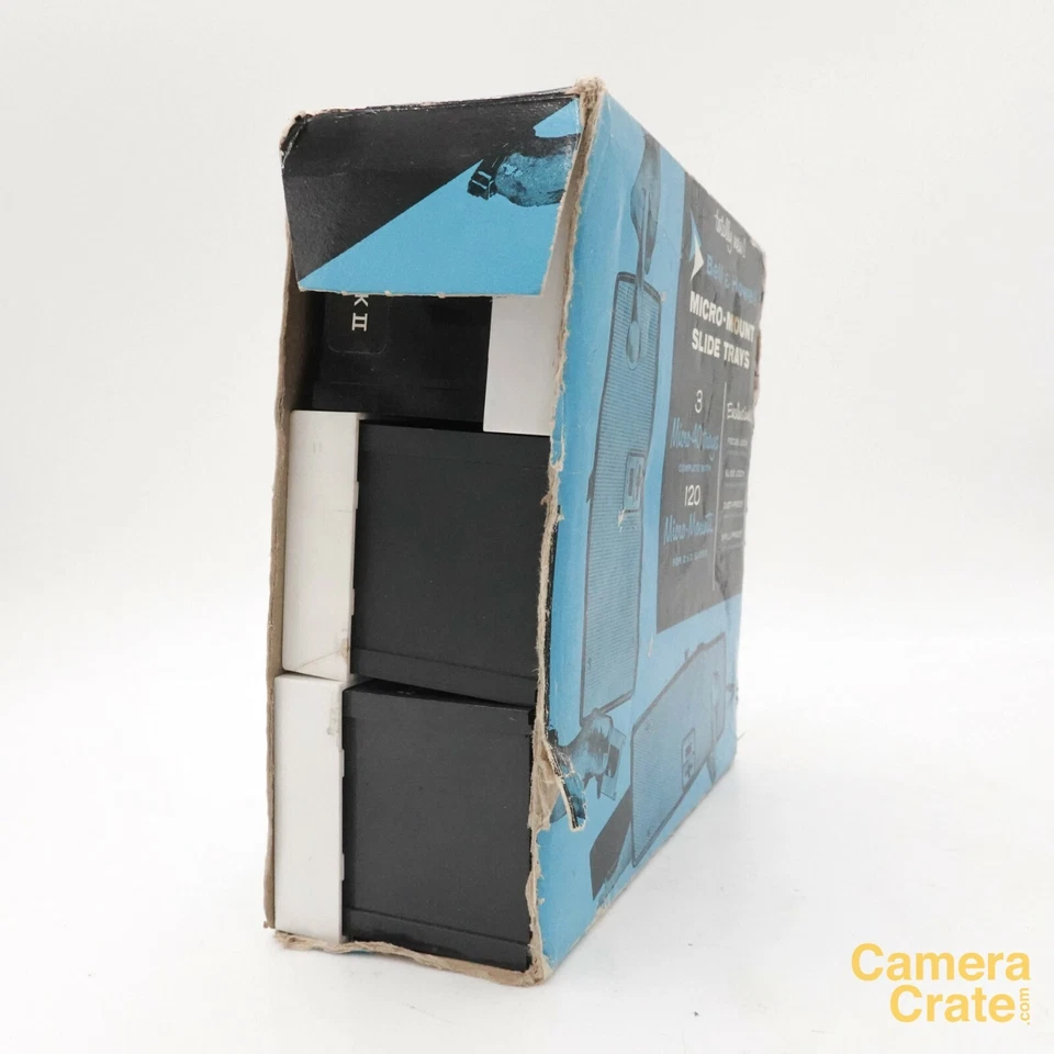 Bell & Howell Micro Mount Slide Trays 2 x 2 - 120 Slides #OT-4641 - Image 2 of 4