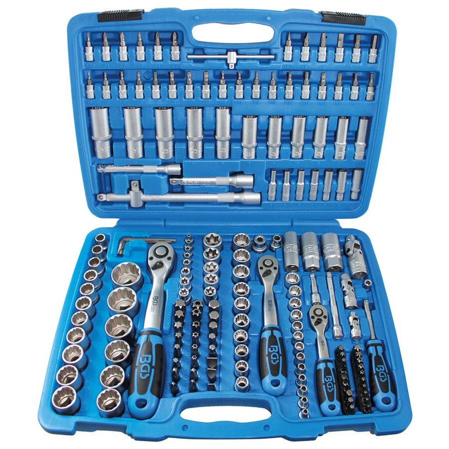 set bussole poligonali da 171 pezzi - codice bgs2286 FBGS2286 BGS officina