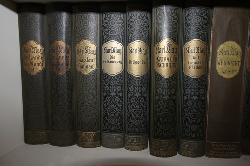 Karl May, 61 Bde, varias editoriales, Radebeul, Heidelberg, Bamberg, en general buen estado - Imagen 6 de 12