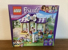 LEGO FRIENDS HEARTLAKE PUPPY DAYCARE 41124 RETIRED BUILDING KIT SET 286 PCS NEW