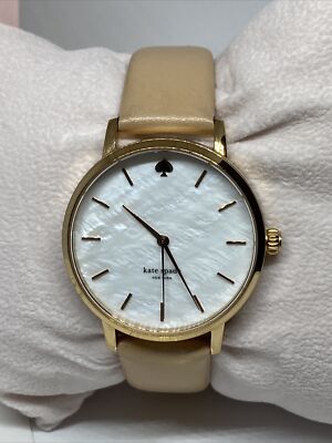 Kate Spade Metro KSW1403 Womens Rose Gold Leather Analog  display picture 1