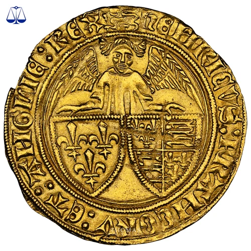 Coin France - Henry VI - Gold - Angelot d'or - Rouen - NGC MS 62