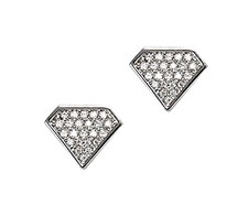 Park Lane  " TRILLION  "  - Mini Sparkling  Pave Set CZ's - Dainty & Pretty!