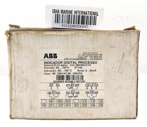ABB Commander indicatore digitale processo universale 1/8 DIN PT100 - Foto 11 di 11