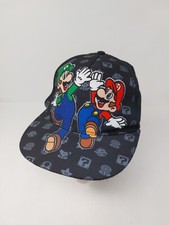 Super Mario Youth Snapback Hat 4-7 Yrs Size S/M Cap