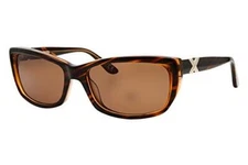 Corinne McCormack Rockaway Womens Sunglasses - Tortoise/Brown