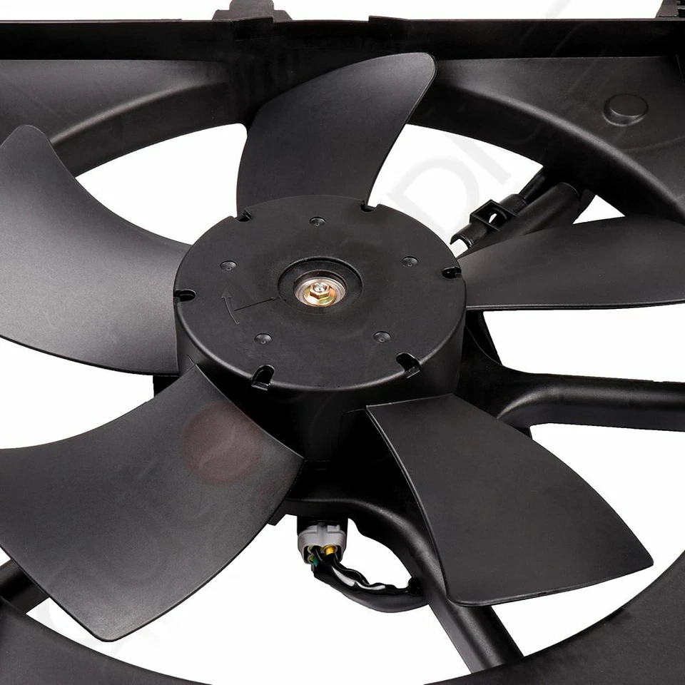 Conjunto de ventilador condensador radiador eléctrico para Infiniti G35 X 2004 2005 2006 2007 Foto 4 de 4