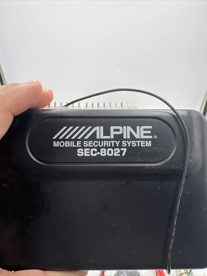 Piezas de repuesto originales para sistema de seguridad móvil Alpine SEC-8027 Foto 4 de 4