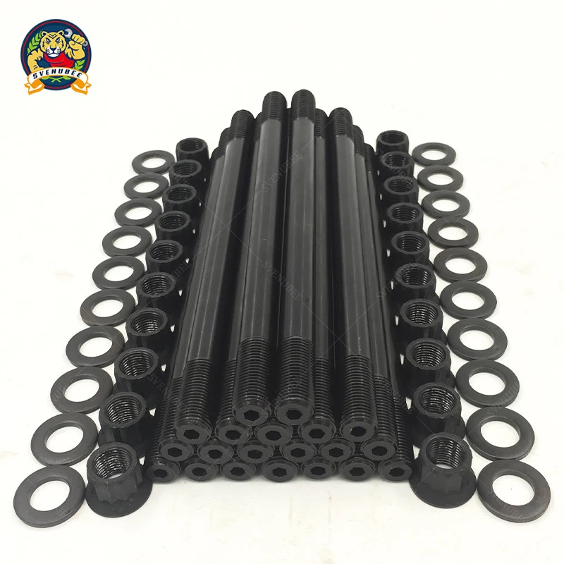 NUEVO KIT DE PERNOS DE CULATA Y JUEGO DE JUNTAS DE CULATA 18mm PARA FORD 03-06 6.0L POWERSTROKE Foto 3 de 4