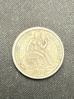 1886 One Dime Seated Liberty USA silver lot 1227