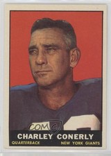 1961 Topps Charlie Conerly #85 2v5