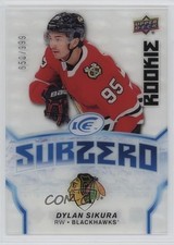 2018-19 Upper Deck Ice Sub Zero Rookie 650/999 Dylan Sikura #SZ-25 0f7x