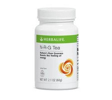 Herbalife NRG Nature's Raw Guarana Powder Tea 2.1 Oz 60g 