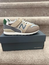 New Balance 996 Kids Sneakers Beige Gray Green Todler Shoes