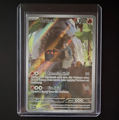 Pokémon TCG Torkoal 172/167 Sv06: Twilight Masquerade IR Holo Eng - Image 1 of 2