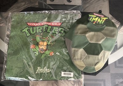 Boston Scally Teenage Mutant Ninja Turtle TMNT Cap M/L w/ Michelangelo bag   ￼ 