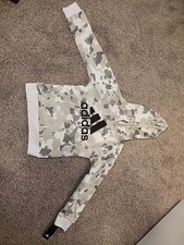 Boys Adidas Camo Hoodie Nwt