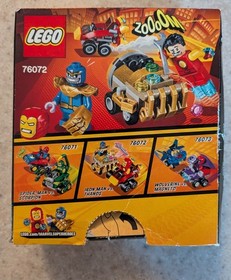 LEGO 76072 & 30454 MARVEL Lot - Shang-Chi & Iron Man vs Thanos Mighty Micros