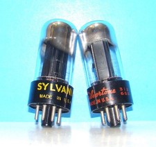 5V6GT radio audio amplifier vintage electron ...
