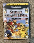 Super Smash Bros Melee Nintendo Gamecube Complete Manual Tested CIB