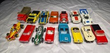 Vintage AFX Slot Car Lot Of 15 Not Working Parts Repair.