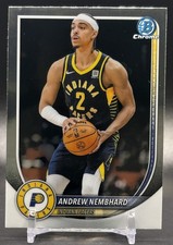 2025-26 Bowman Basketball #BCV-163 Andrew Nembhard Indiana Pacers