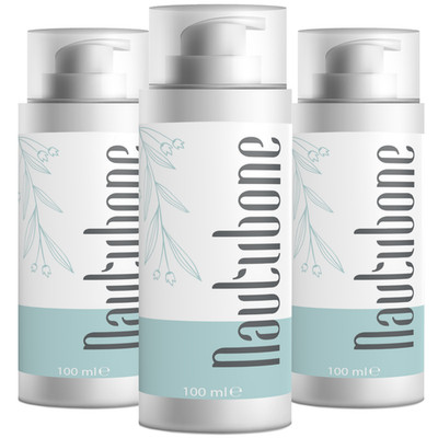 Nautubone Creme - 100ml - Hyaluron & Bernstein Extrakt - 3er Pack
