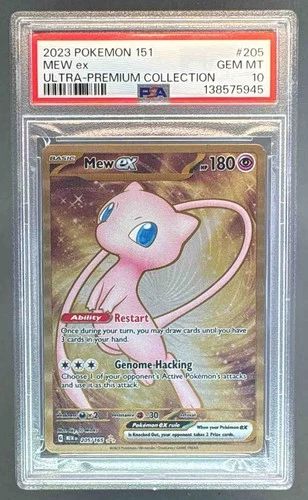 2023 Pokemon Scarlet Violet 151 Ultra Premium Promo 205 Mew ex PSA 10 138575945