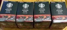 Starbucks By Nespresso Original Line Pods   House Blend   4 Boxes  40 Pods