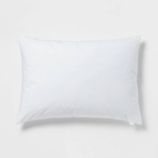 King Medium Firm Shapeable Memory Foam Bed Pillow - Threshold  : Cotton Cover