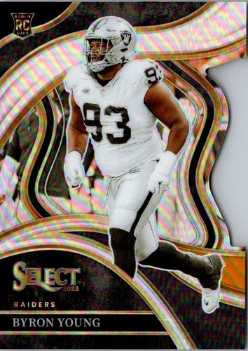 2023 panini select #290 DIE CUT RC BYRON YOUNG - Picture 1 of 2