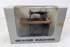 Vintage Dollhouse Miniatures Concord Sewing Machine unused in box