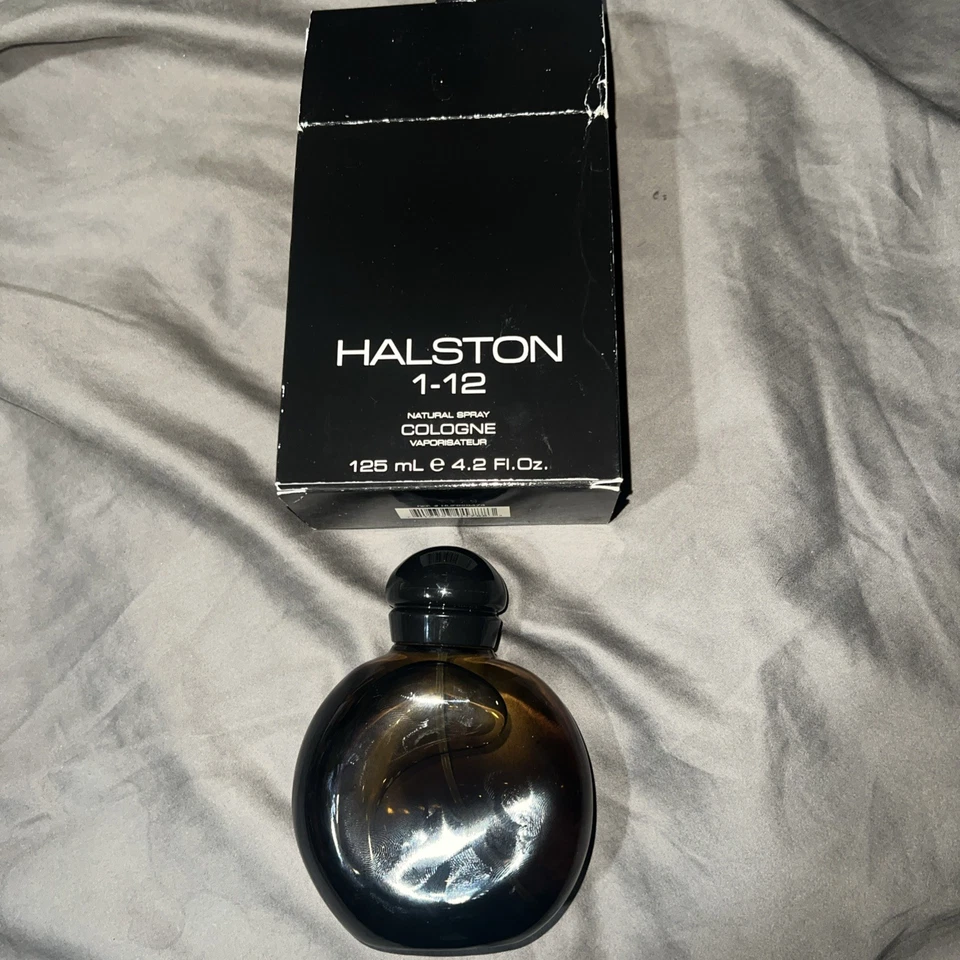 Fragancias Halston 1-12 EA de colección nuevas en caja 4,2 OZ spray colonia hombre  Foto 2 de 4