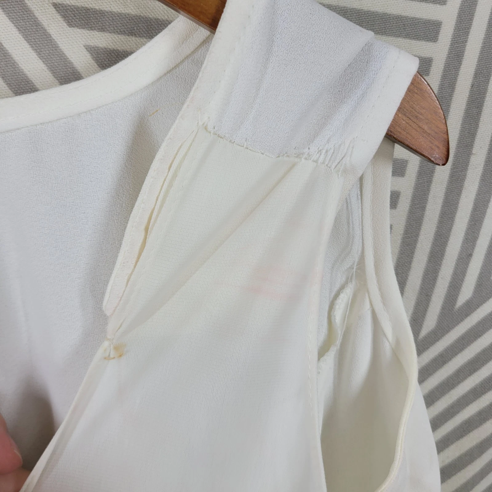 VETEMENTS Abito tuta power jacket vintage anni 80 taglia 18 XL 1X blazer rosso midi set *DIFETTO*