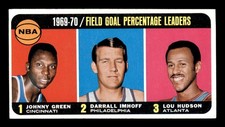 1970 Topps #3 Johnny Green/Darrall Imhoff/Lou Hudson LL EX+ X3668302