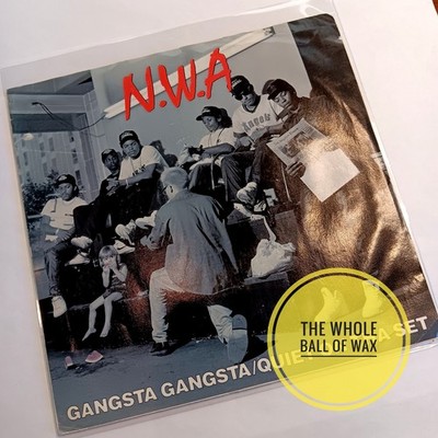 NWA    Gangsta Gangsta / Quiet On Tha Set 7'' 45rpm