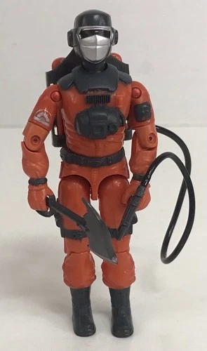 Vintage 1985 Gi Joe BARBECUE (v1) Action Figure Hasbro Complete NEW O-Ring