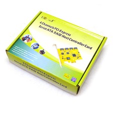 NEW I/O Crest SY-PEX40013 Quad-Port RAID Host Controller Card SATA II w/ Cables