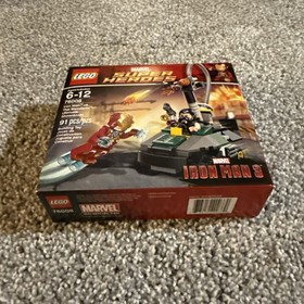 DISNEY LEGO #76008 Marvel Super Heroes IRON MAN v Mandarin Ultimate Showdown