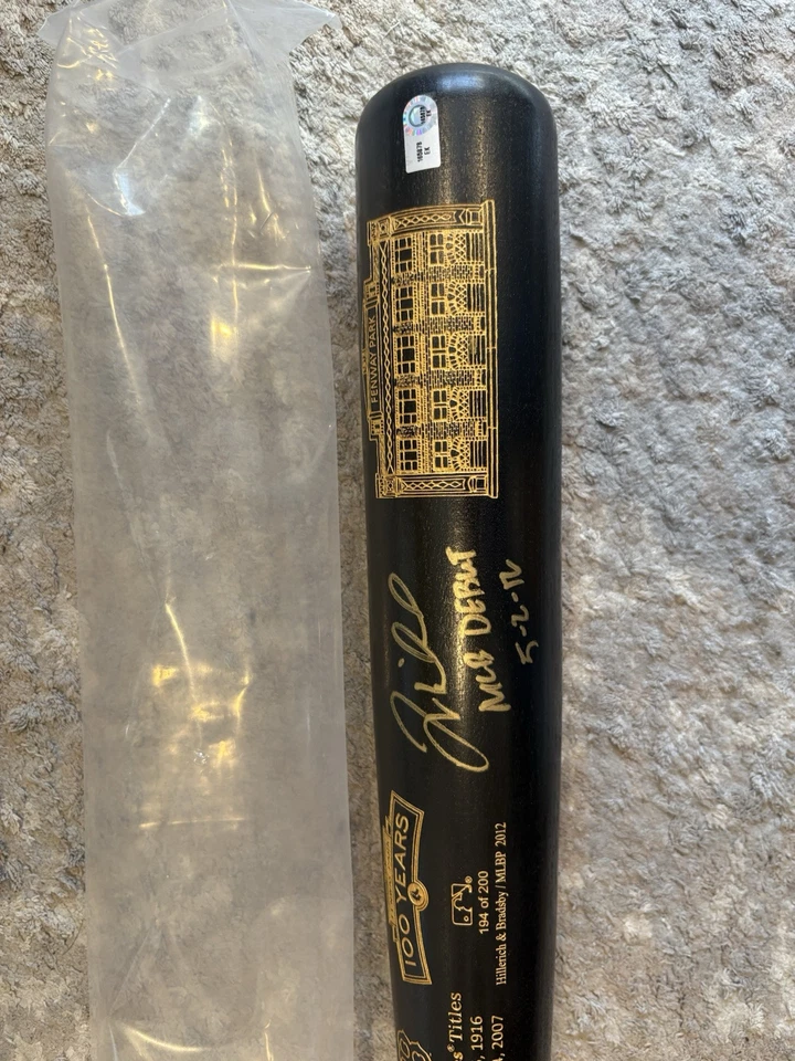 Will Middlebrooks Autographed Bat - Rare! #194 Of 200. Signed “MLB Debut 5/2/12” - Image 2 of 4