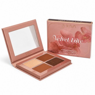 Zoeva Velvet Love Eyeshadow Quad Palette Easy Nude Eyes