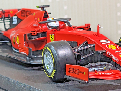 ミニカー F1 Ferrari SF90 Chinese GP 2019 S.Vettle Bburago Ferrari SF90 #5 Sebastian Vettel 1/18 F1 2019 Scuderia