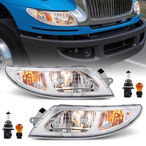Truck Pair Headlights for 2002-2019 International 4100 4200 4300 4400 8500 8600