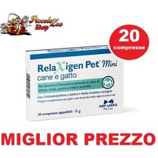 NBF-Lanes Relaxigen Pet Mini cane e gatto 20 compresse contro stress ansia paura