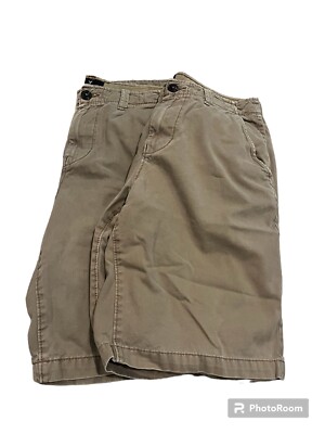 American Eagle Outfitters Longboard Shorts (2) Men's Size 32 Chino Khaki Logo