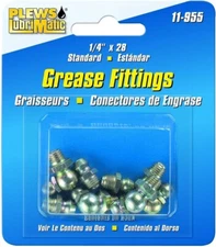 LubriMatic 11-955 Standard Grease Fitting Assortment - 8 Piece